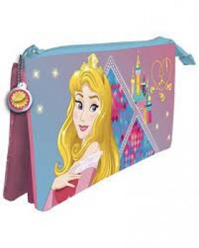 estuche triple princesas